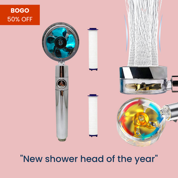 Showerenvy® Turbocharged Pressure Shower Head