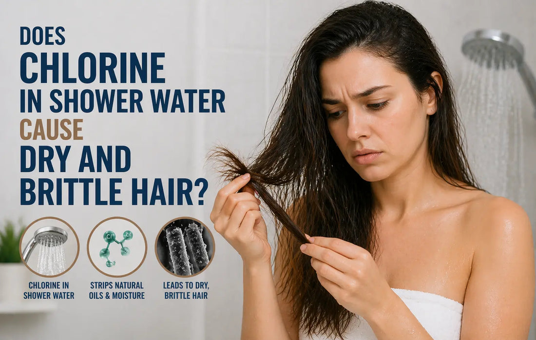 Does Chlorine in Shower Water Cause Dry and Brittle Hair?