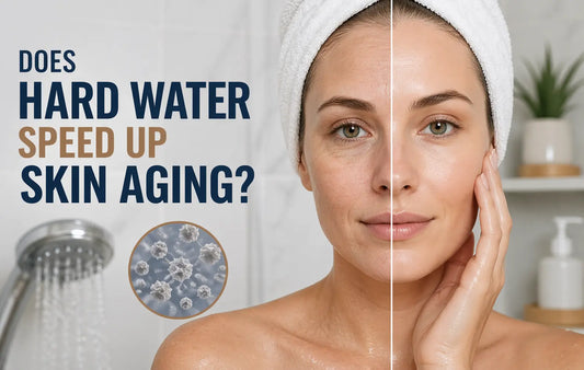 Does Hard Water Speed Up Skin Aging?
