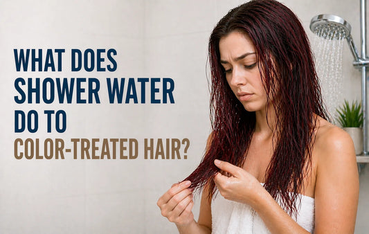 What Does Shower Water Do to Color-Treated Hair?