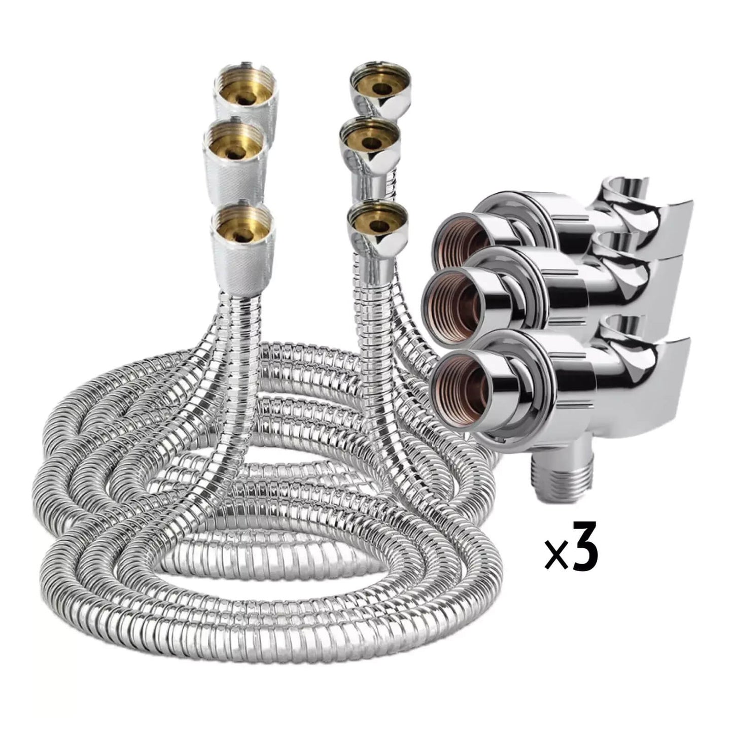 Premium Stainless Steel Hose And Holder