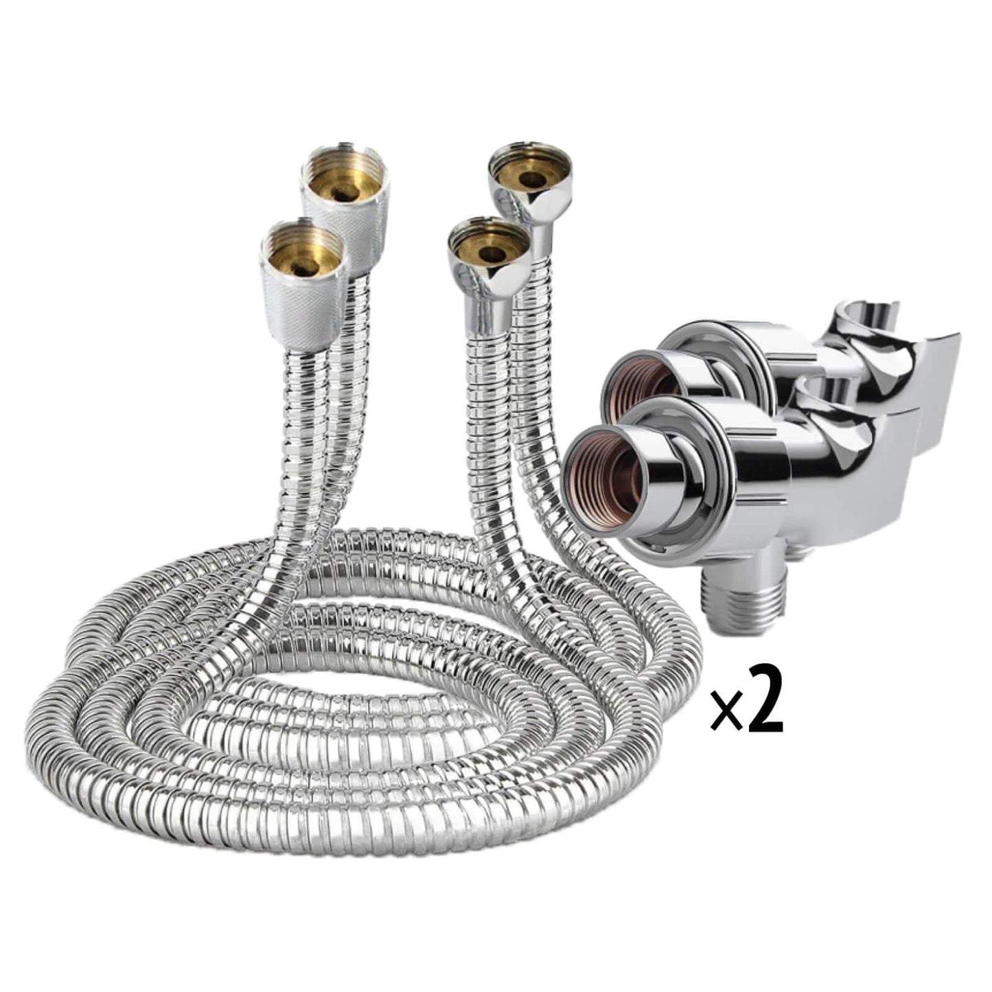 Premium Stainless Steel Hose And Holder