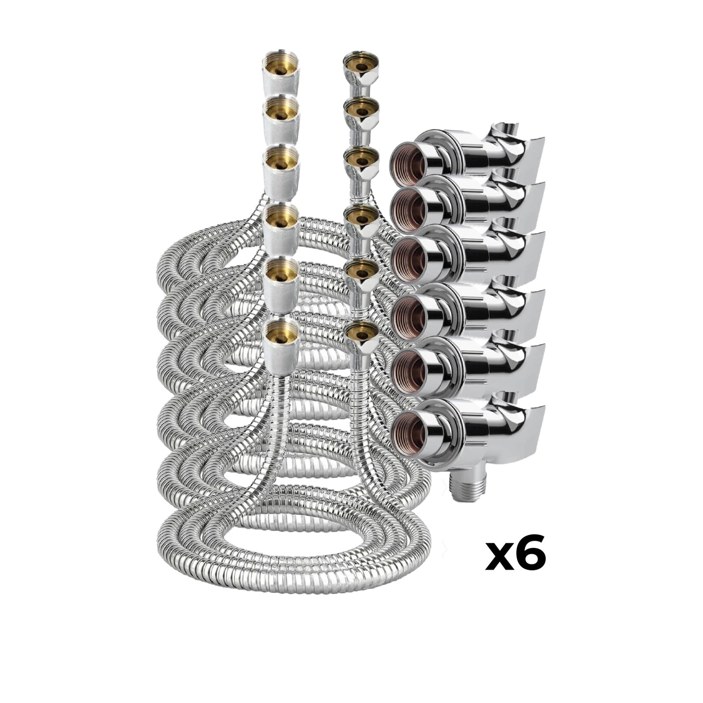 Premium Stainless Steel Hose And Holder