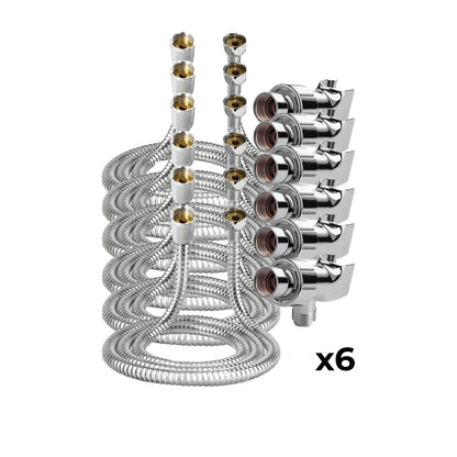 Premium Stainless Steel Hose And Holder