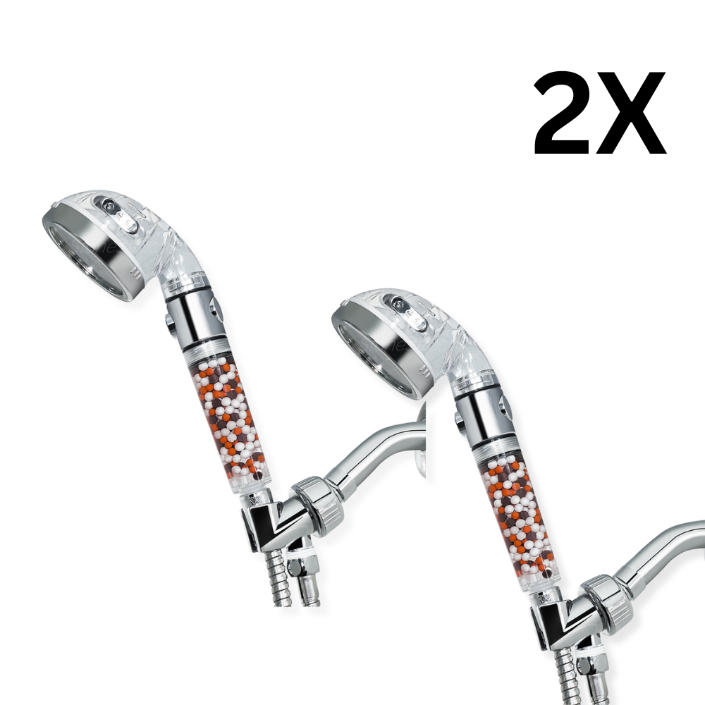 2X Showerenvy® 2.0 Ionic Shower Head