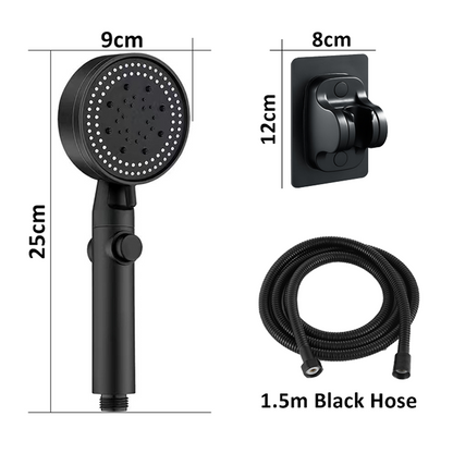 4x Showerenvy 3.0 5-Modes Pressurized Shower Head