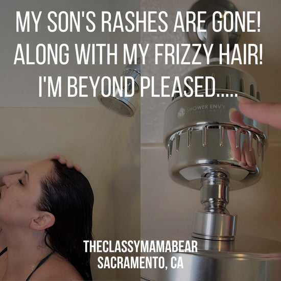 THE FILTERED SHOWERHEAD + VITAMIN C & E ShowerEnvy