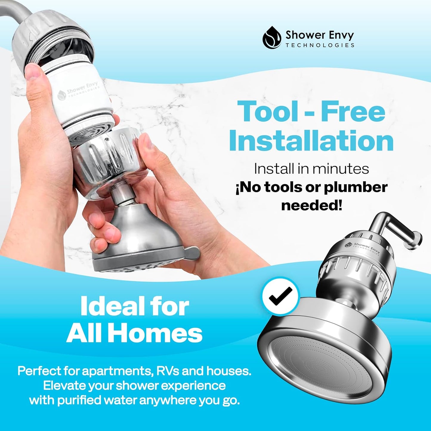 Filter Replacement for Showerevy 5.0