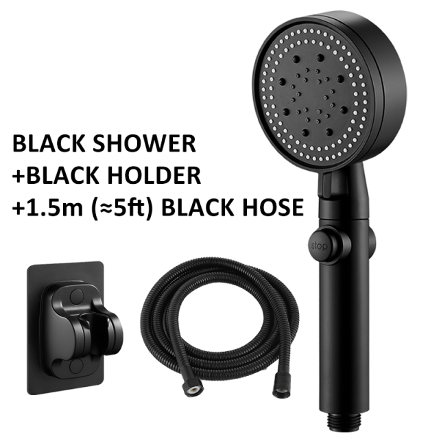 4x Showerenvy 3.0 5-Modes Pressurized Shower Head