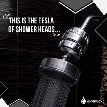 THE FILTERED SHOWERHEAD + VITAMIN INFUSED WATER