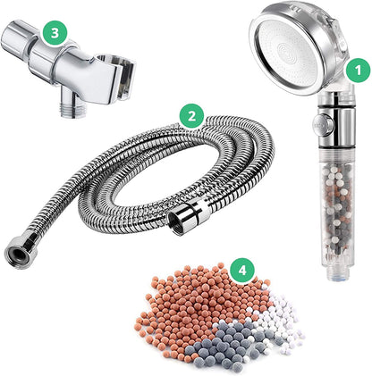 4X Showerenvy® 2.0 Ionic Shower Head