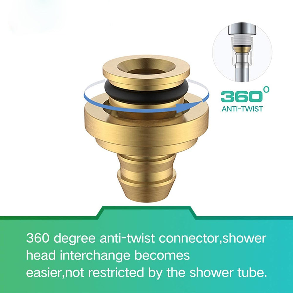 2.0 Premium Shower Hose (Leak Free, Anti rust)