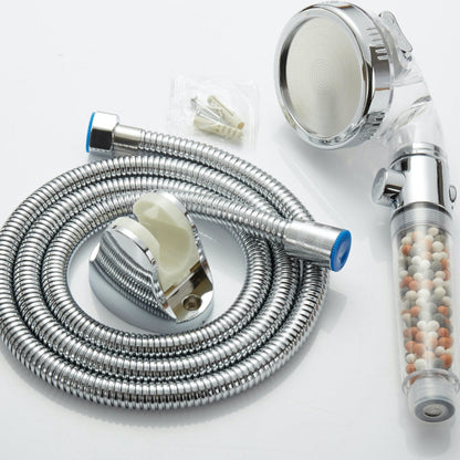 High-Pressure Water-Saving Mineral-Cleansing Shower Head