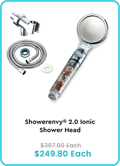 4X Showerenvy® 2.0 Ionic Shower Head
