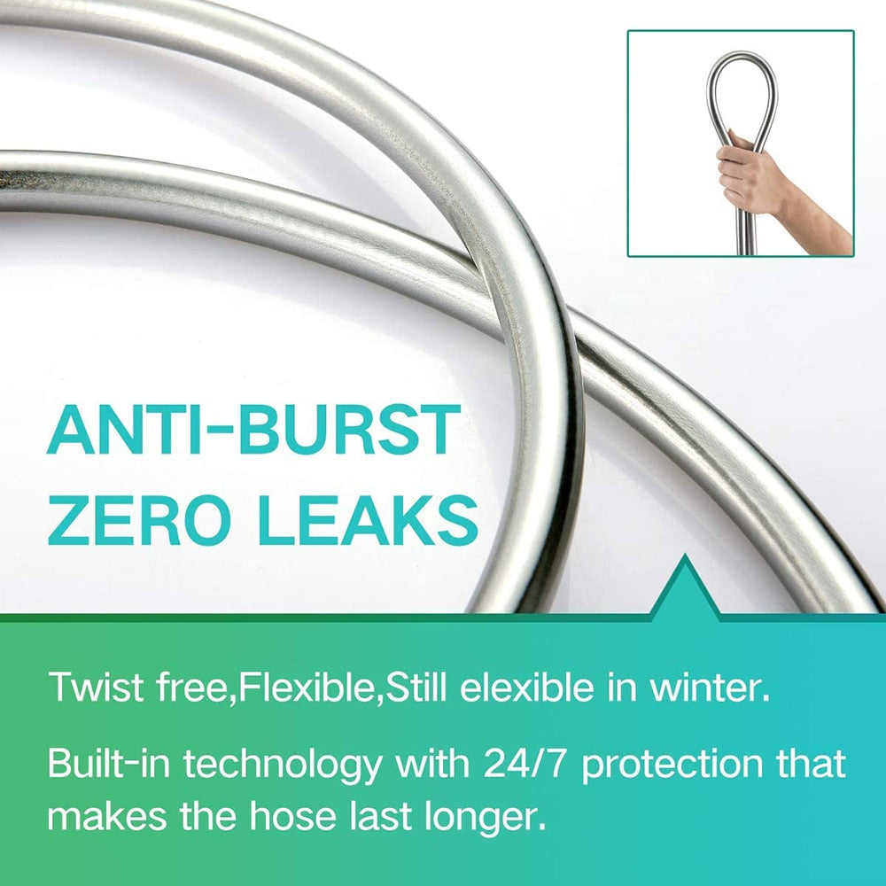 2.0 Premium Shower Hose (Leak Free, Anti rust)